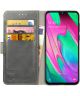 Rosso Element Samsung Galaxy A40 Hoesje Book Cover Grijs