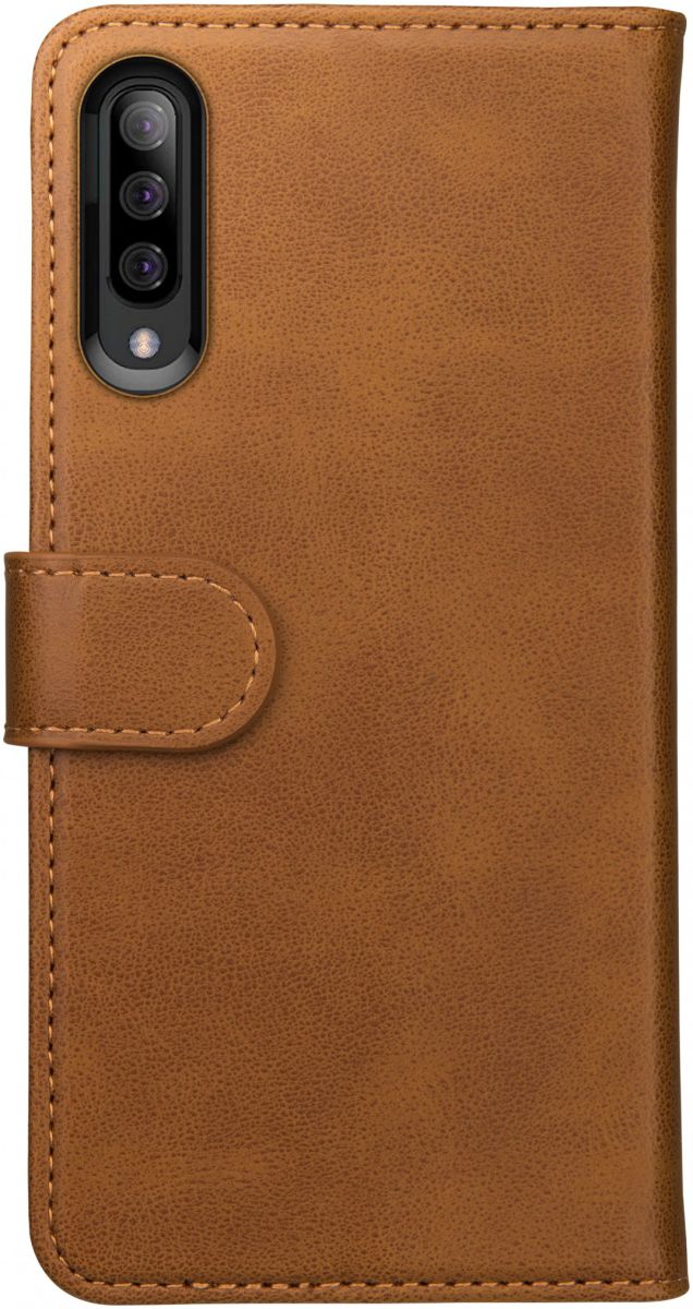 Rosso Element Samsung Galaxy A70 Hoesje Book Cover Lichtbruin afbeelding 2