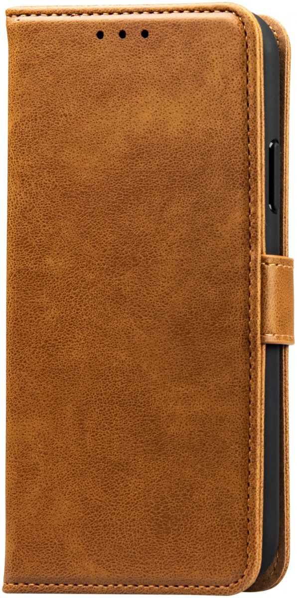 Rosso Element Apple iPhone XS / X Hoesje Book Cover Lichtbruin afbeelding 12