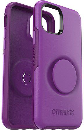 Otter + Pop Symmetry Series Apple iPhone 11 Pro Hoesje Paars afbeelding 4