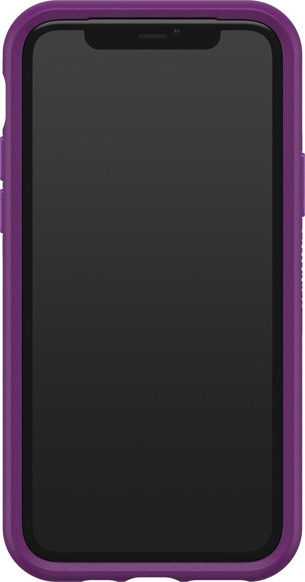 Otter + Pop Symmetry Series Apple iPhone 11 Pro Hoesje Paars afbeelding 2