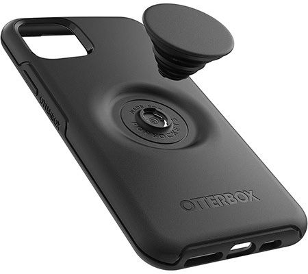 Otter + Pop Symmetry Series Apple iPhone 11 Pro Max Hoesje Zwart afbeelding 5