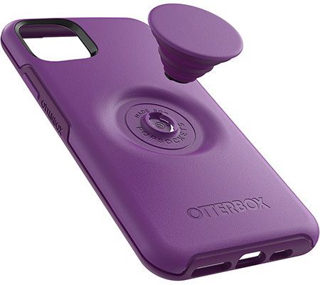 Otter + Pop Symmetry Series Apple iPhone 11 Pro Max Hoesje Paars afbeelding 5