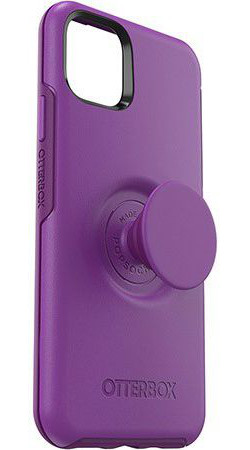 Otter + Pop Symmetry Series Apple iPhone 11 Pro Max Hoesje Paars afbeelding 7
