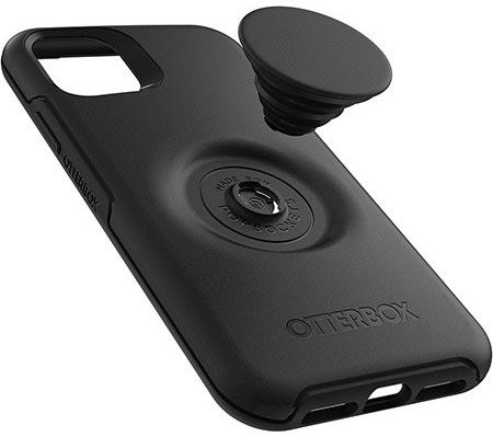 Otter + Pop Symmetry Series Apple iPhone 11 Hoesje Zwart afbeelding 5