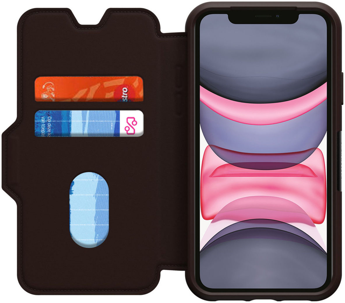 Otterbox Strada Series Apple iPhone 11 Hoesje Bruin afbeelding 1