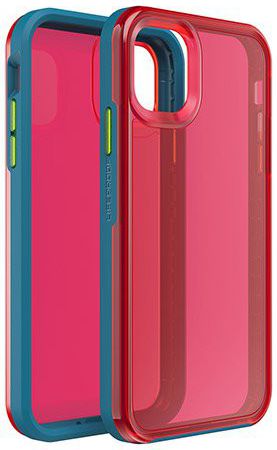 Lifeproof Slam Apple iPhone 11 Hoesje Blauw/Roze afbeelding 1
