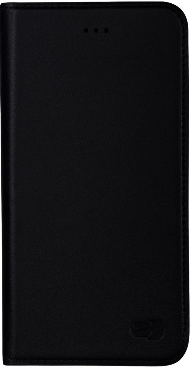 Senza Authentic Leren Portemonnee Hoesje Apple iPhone 6(S) Zwart afbeelding 3