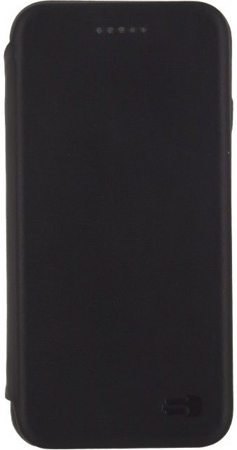 Senza Pure Skinny Leren Portemonnee Hoesje  iPhone 6/6s Zwart afbeelding 4