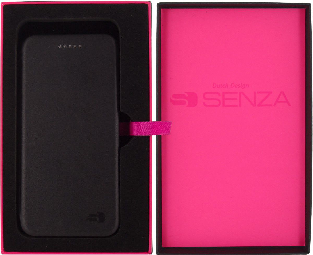Senza Pure Skinny Leren Portemonnee Hoesje  iPhone 6/6s Zwart afbeelding 7