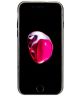 Senza Glam Apple iPhone SE (2020) Hoesje Dun Leren Back Cover Grijs