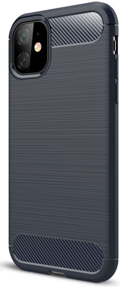 Apple iPhone 11 Hoesje Geborsteld TPU Blauw afbeelding 1