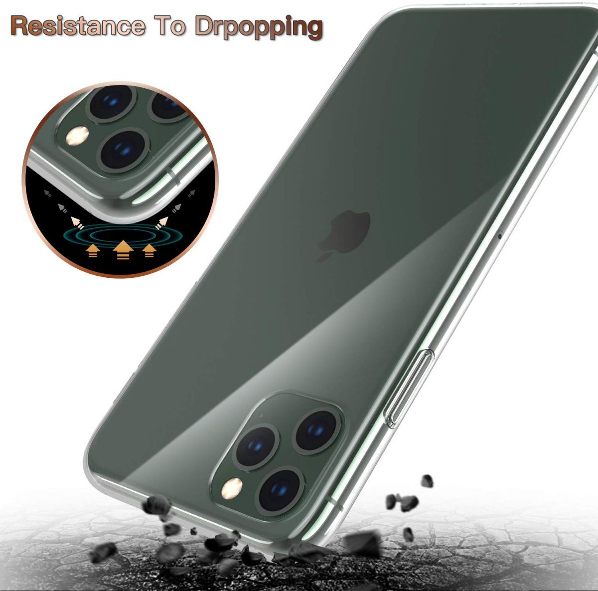 Apple iPhone 11 Pro Hoesje Dun TPU Transparant afbeelding 10