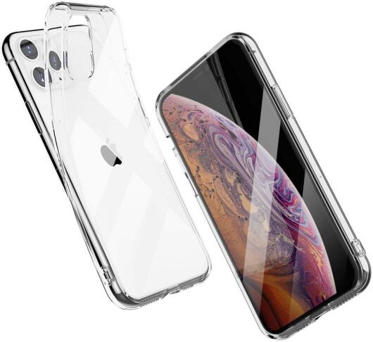 Apple iPhone 11 Pro Hoesje Dun TPU Transparant afbeelding 4