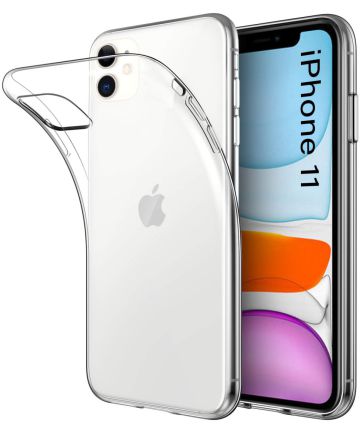 Apple iPhone 11 Hoesje Dun TPU Transparant Hoesjes