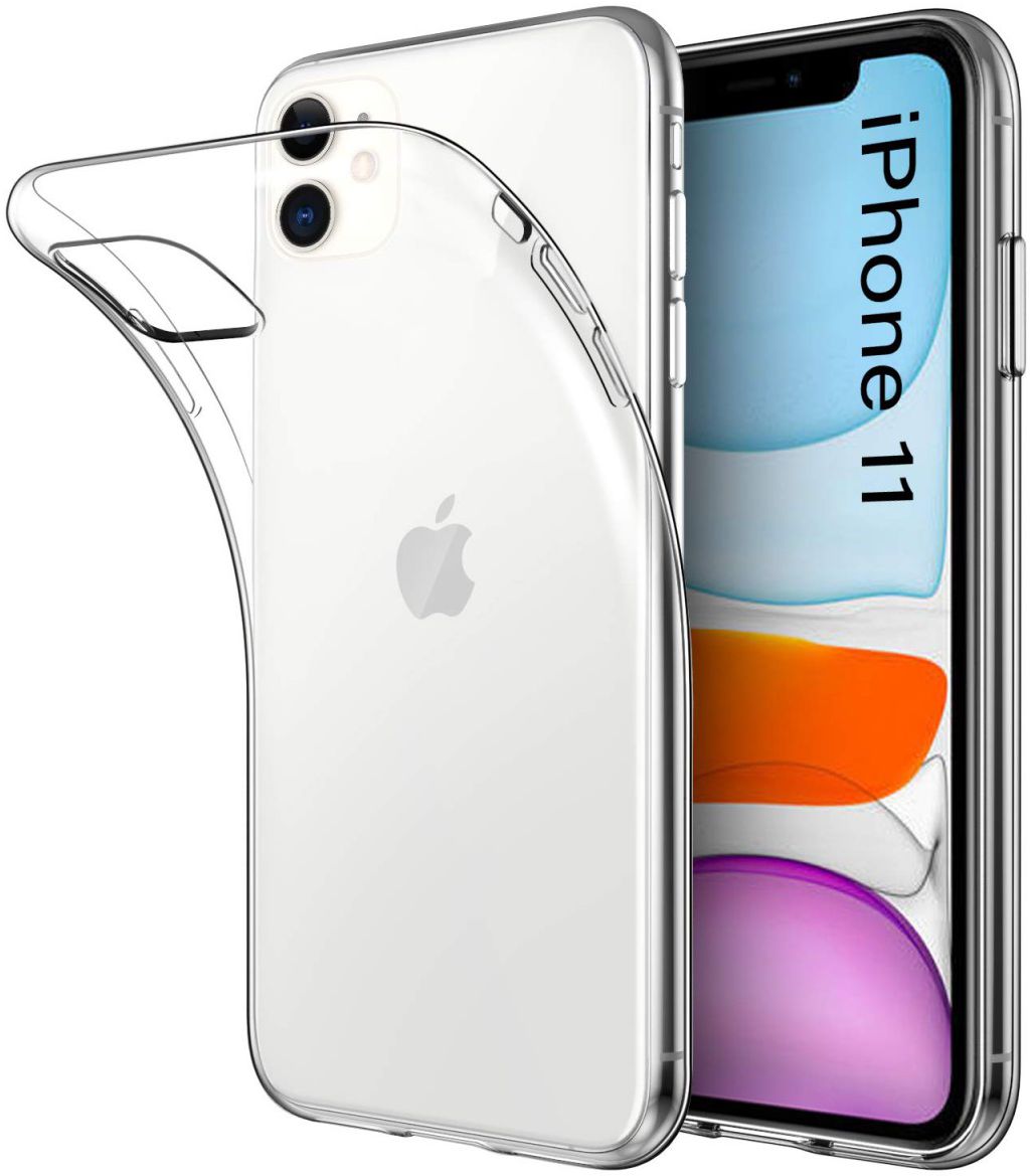 krab Kudde transactie Apple iPhone 11 Hoesje Dun TPU Transparant | GSMpunt.nl