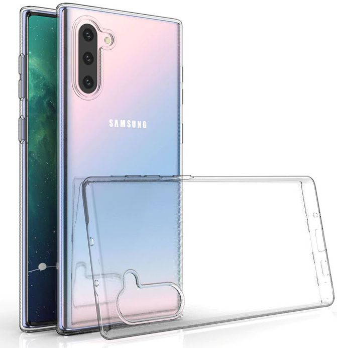 Samsung Galaxy Note 10 Transparant TPU Hoesje afbeelding 2