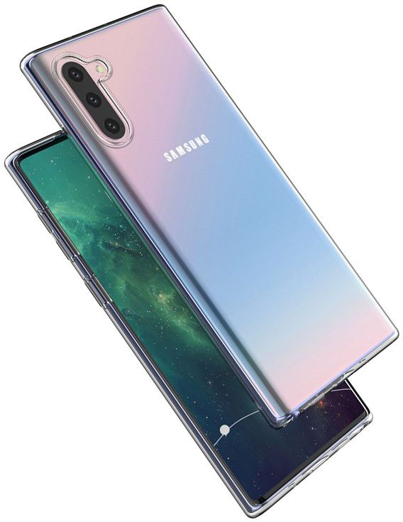 Samsung Galaxy Note 10 Transparant TPU Hoesje afbeelding 5