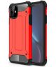 Apple IPhone 11 Hoesje Shock Proof Hybride Back Cover Rood
