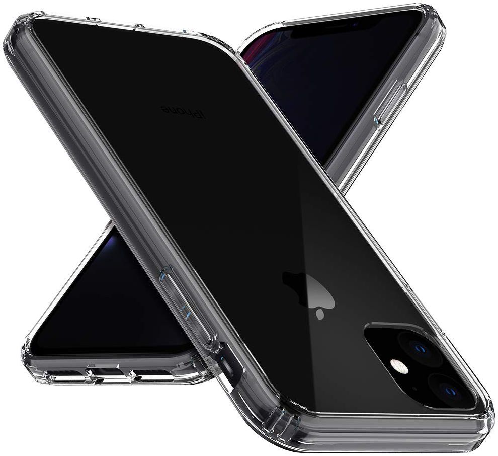 Apple iPhone 11 Hoesje Armor Back Cover Transparant afbeelding 1
