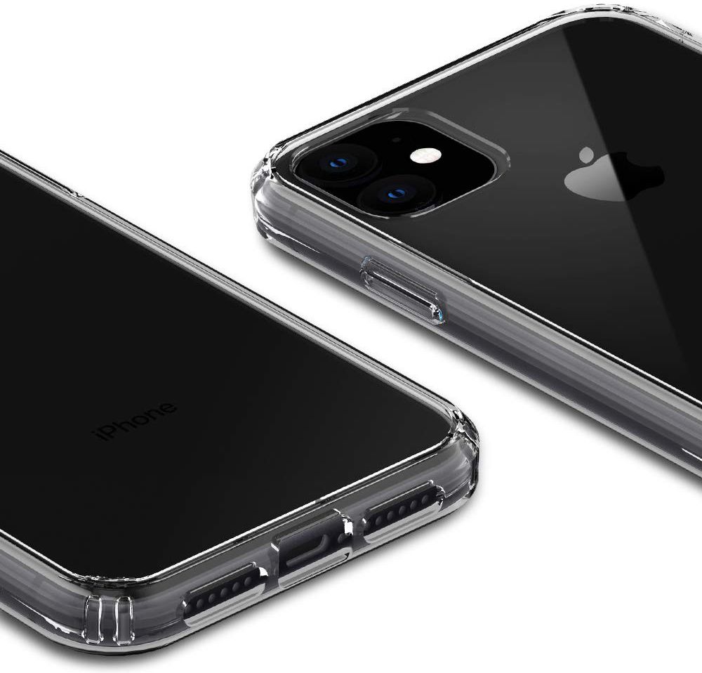 Apple iPhone 11 Hoesje Armor Back Cover Transparant afbeelding 5