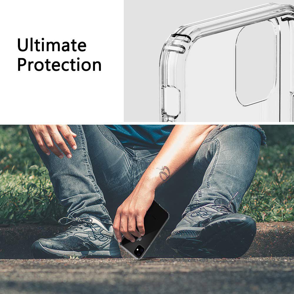 Apple iPhone 11 Hoesje Armor Back Cover Transparant afbeelding 7