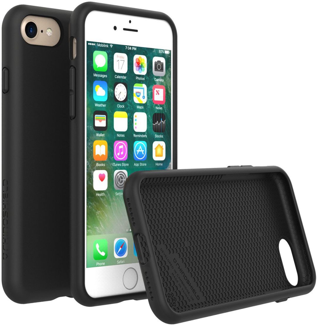 RhinoShield Playproof iPhone 7/8 Hoesje Zwart afbeelding 1