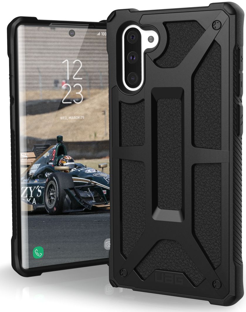 Urban Armor Gear Monarch Hoesje Samsung Galaxy Note 10 Black afbeelding 1