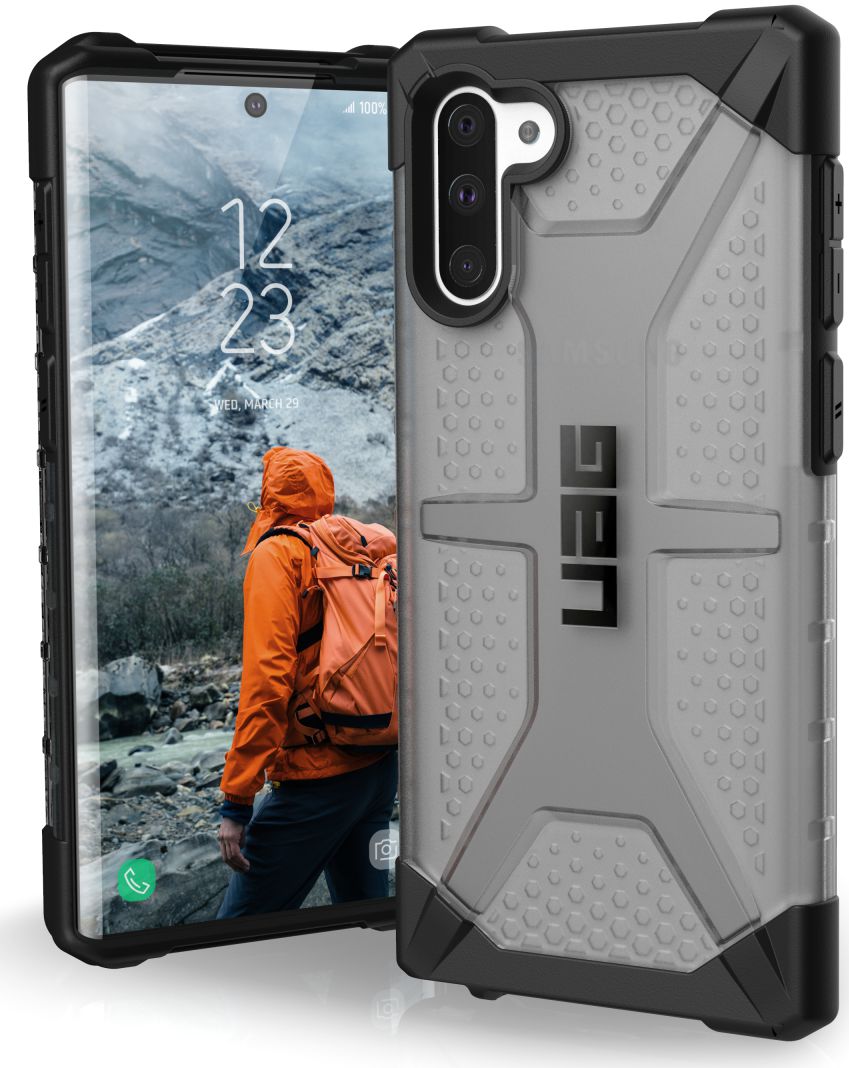 Urban Armor Gear Plasma Samsung Galaxy Note 10 Hoesje Transparant Ash afbeelding 1
