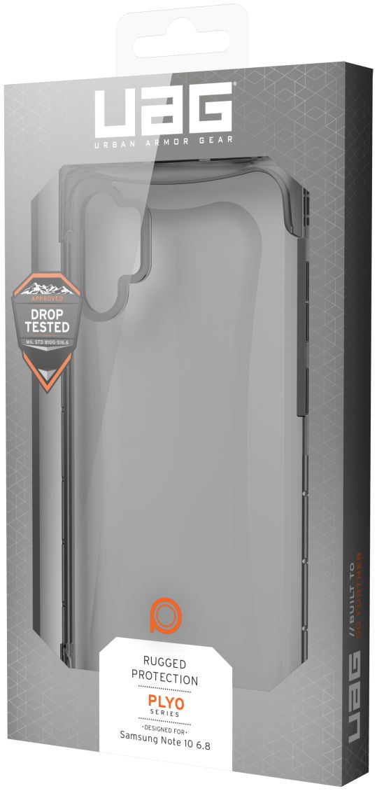 Urban Armor Gear Plyo Hoesje Samsung Galaxy Note 10 Plus Ice afbeelding 14