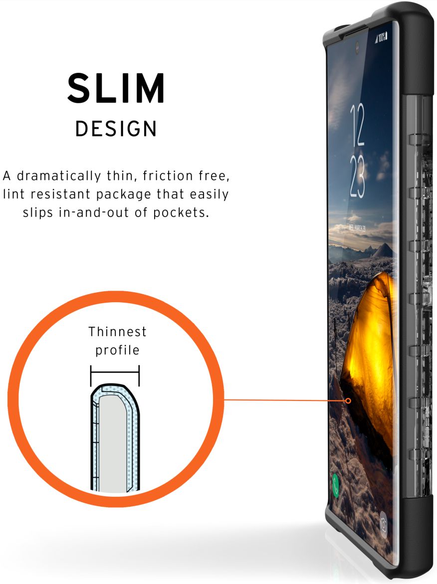 Urban Armor Gear Plasma Hoesje Samsung Galaxy Note 10 Plus Ice afbeelding 6