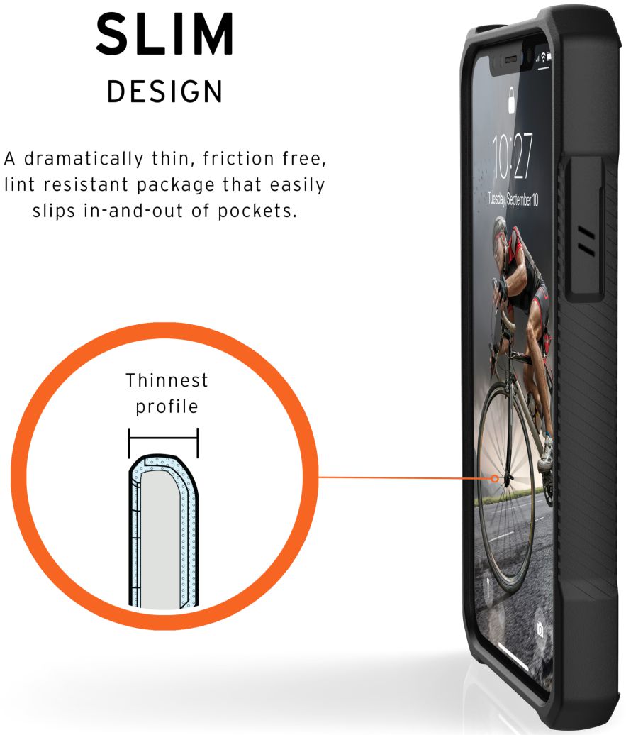 Urban Armor Gear Monarch Apple iPhone 11 Pro Hoesje Carbon Fiber afbeelding 5