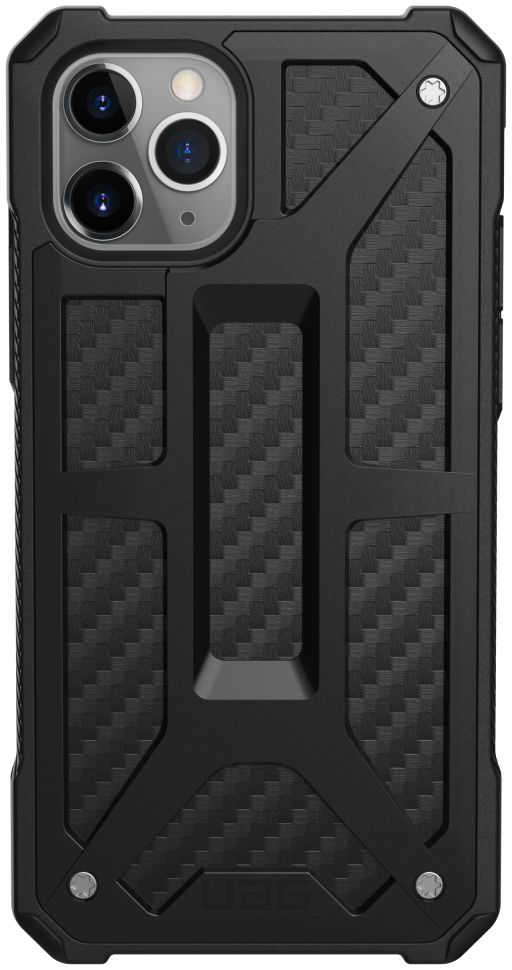 Urban Armor Gear Monarch Apple iPhone 11 Pro Hoesje Carbon Fiber afbeelding 1