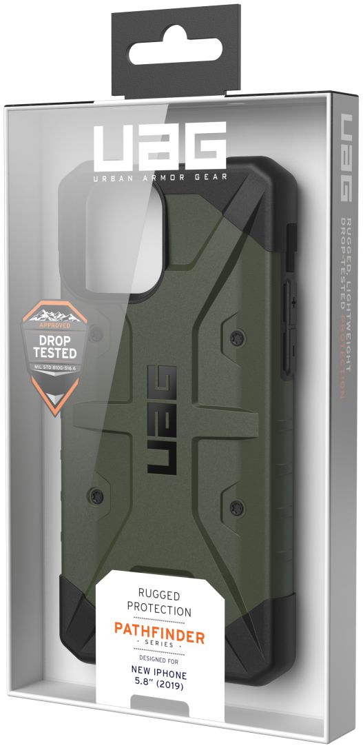 Urban Armor Gear Pathfinder Hoesje Apple iPhone 11 Pro Green afbeelding 13