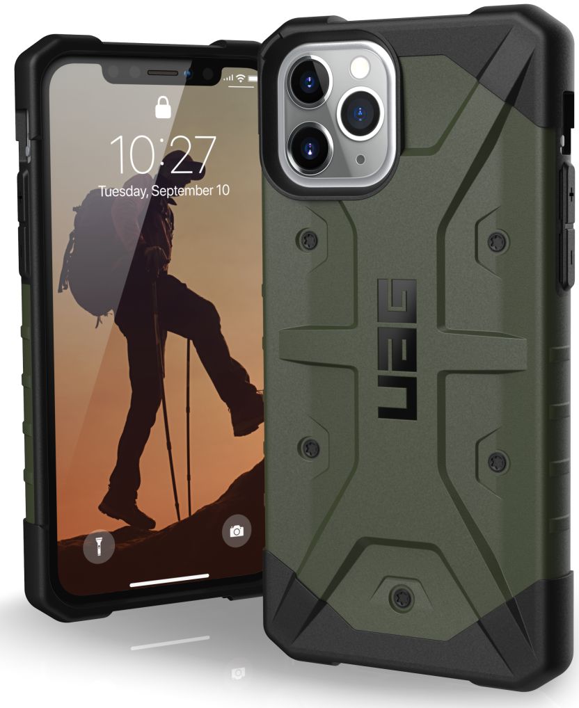 Urban Armor Gear Pathfinder Hoesje Apple iPhone 11 Pro Green afbeelding 1