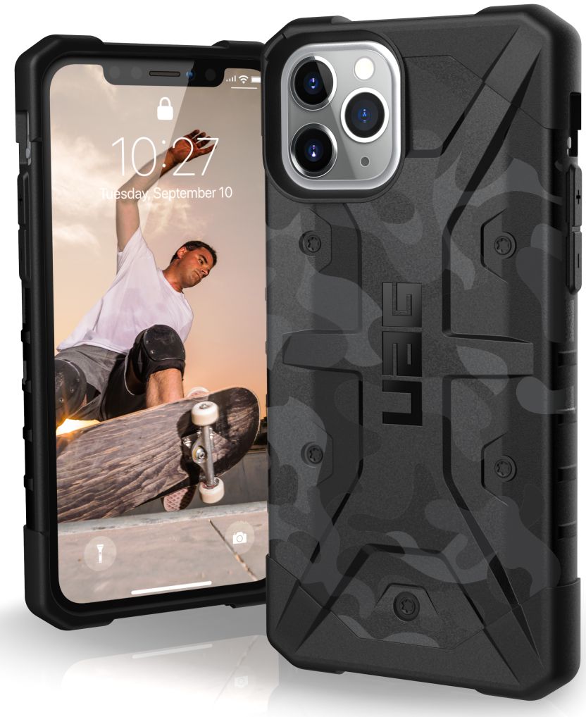 Urban Armor Gear Pathfinder Hoesje Apple iPhone 11 Pro Midnight Camo afbeelding 1