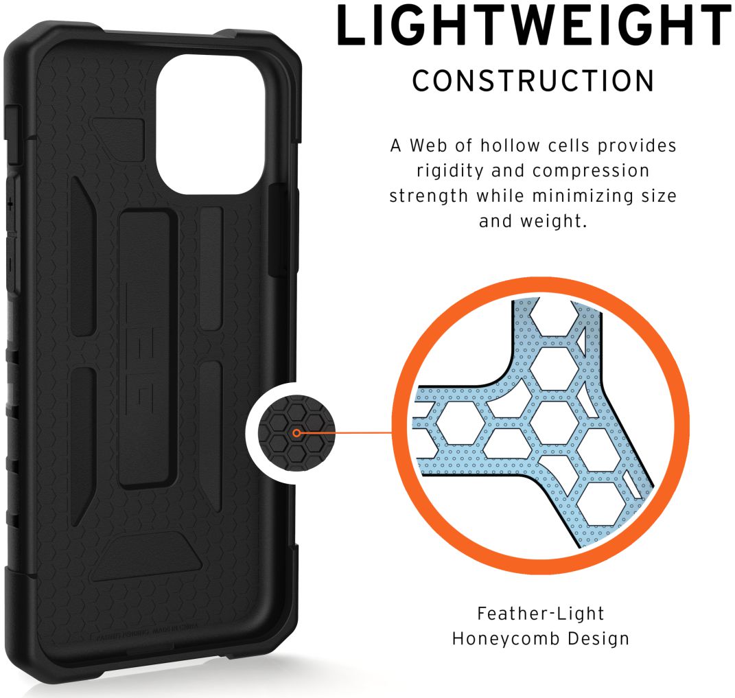 Urban Armor Gear Pathfinder Hoesje Apple iPhone 11 Pro Midnight Camo afbeelding 3