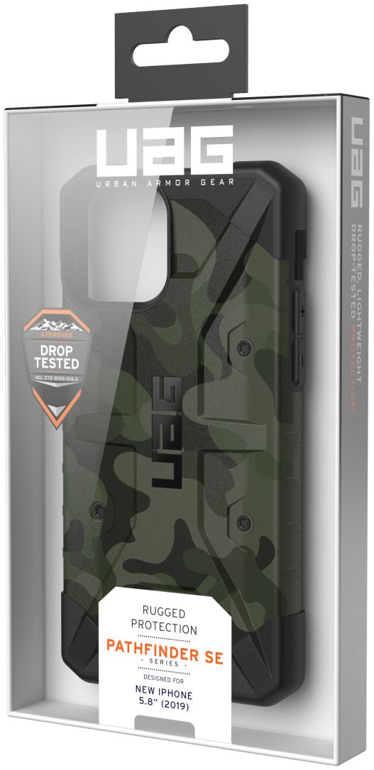 Urban Armor Gear Pathfinder Apple iPhone 11 Pro Hoesje Forest Camo afbeelding 13