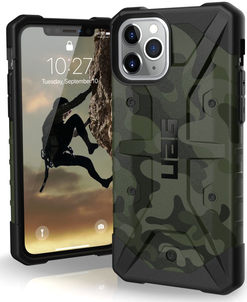 Urban Armor Gear Pathfinder Apple iPhone 11 Pro Hoesje Forest Camo afbeelding 1