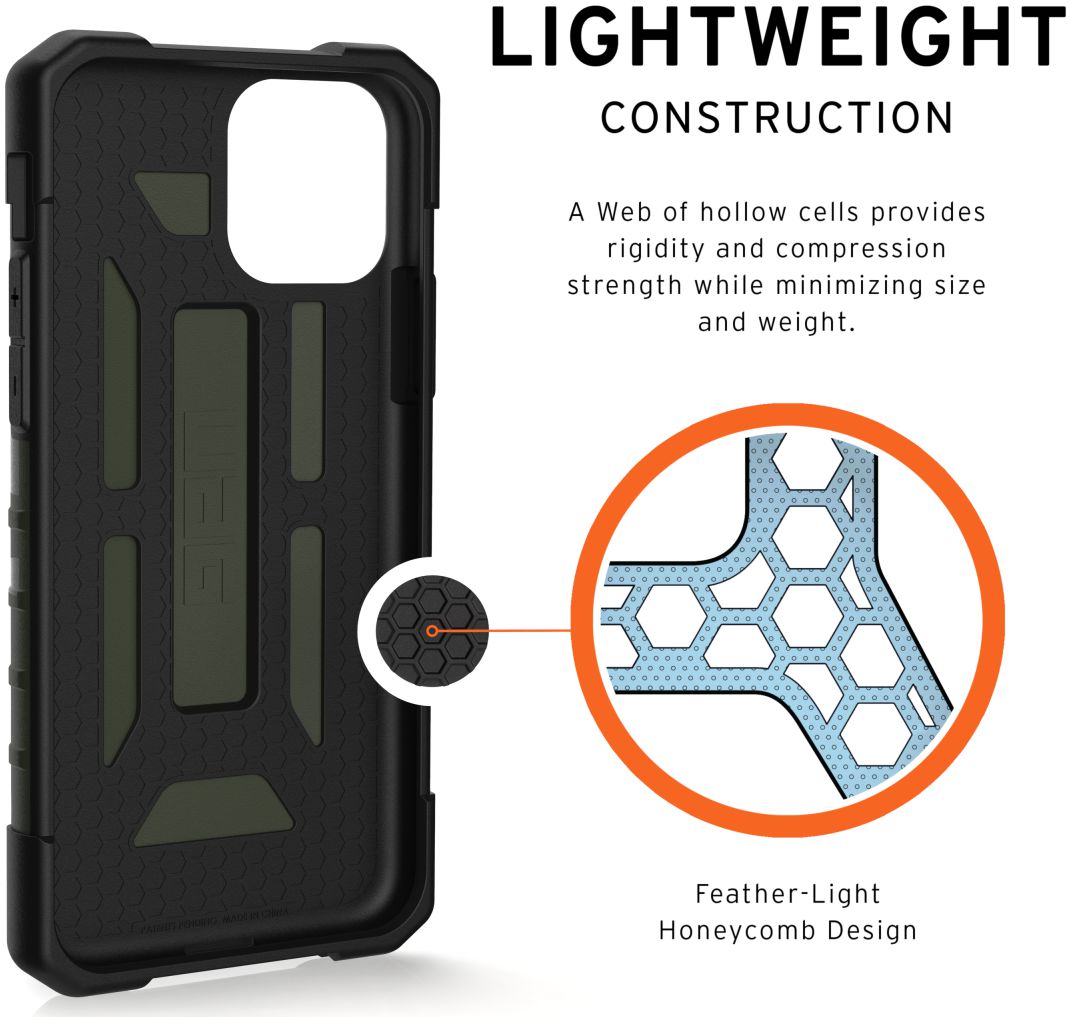 Urban Armor Gear Pathfinder Apple iPhone 11 Pro Hoesje Forest Camo afbeelding 3