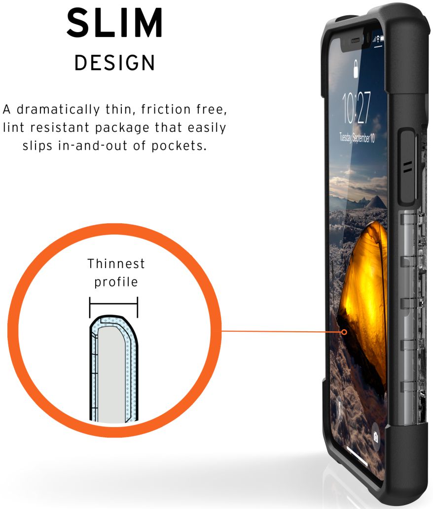 Urban Armor Gear Plasma Apple iPhone 11 Pro Hoesje Ice afbeelding 4