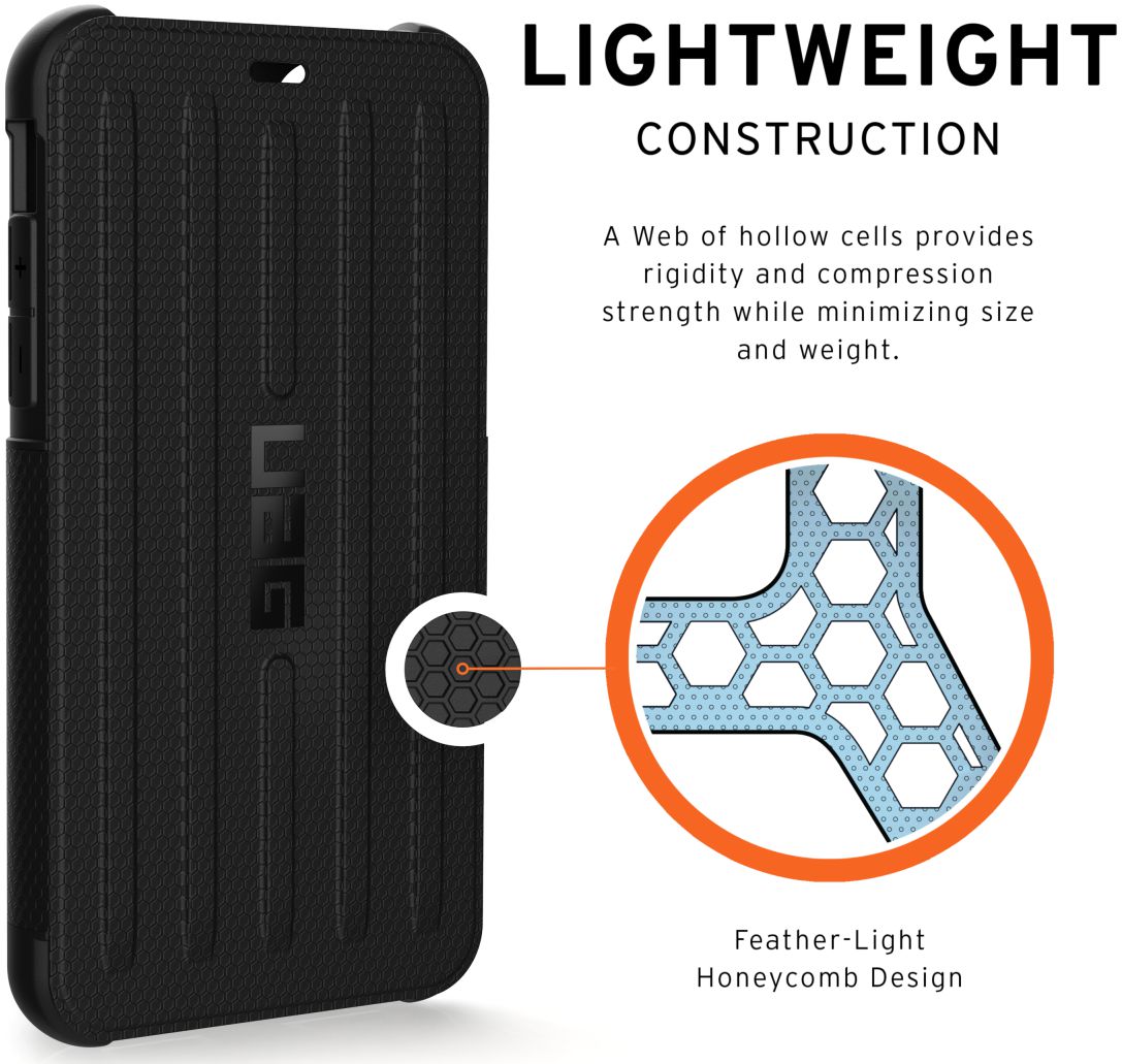 Urban Armor Gear Metropolis Apple iPhone 11 Pro Hoesje Zwart afbeelding 3