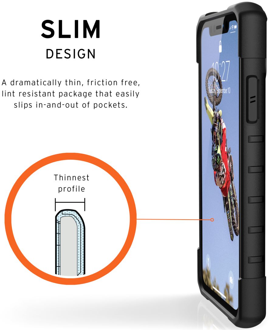 Urban Armor Gear Pathfinder Apple iPhone 11 Hoesje Zwart afbeelding 4