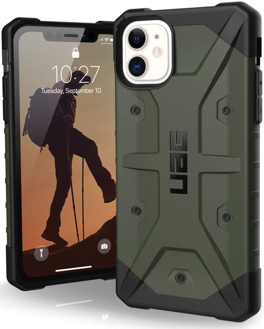 Urban Armor Gear Pathfinder Apple iPhone 11 Hoesje Groen afbeelding 1