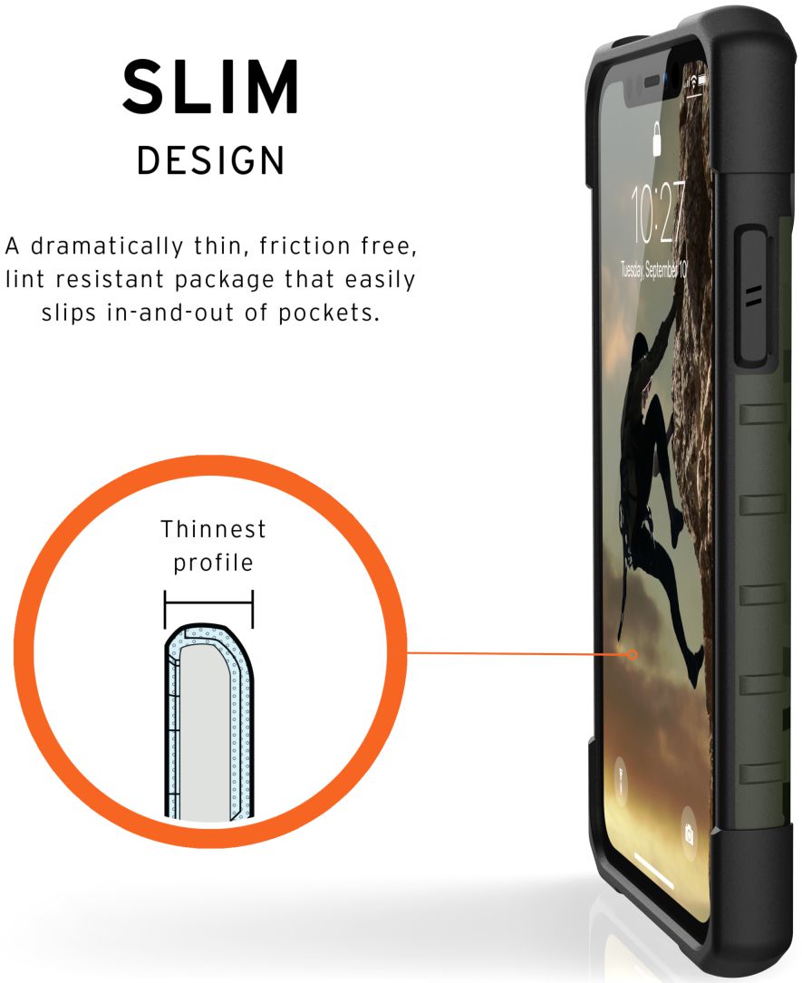 Urban Armor Gear Pathfinder Apple iPhone 11 Hoesje Camo Groen afbeelding 4