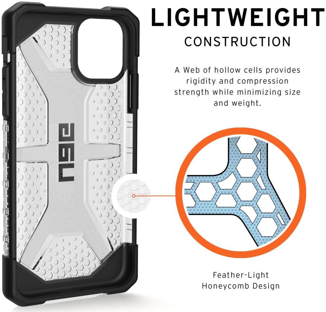 Urban Armor Gear Plasma Apple iPhone 11 Hoesje Ice afbeelding 3