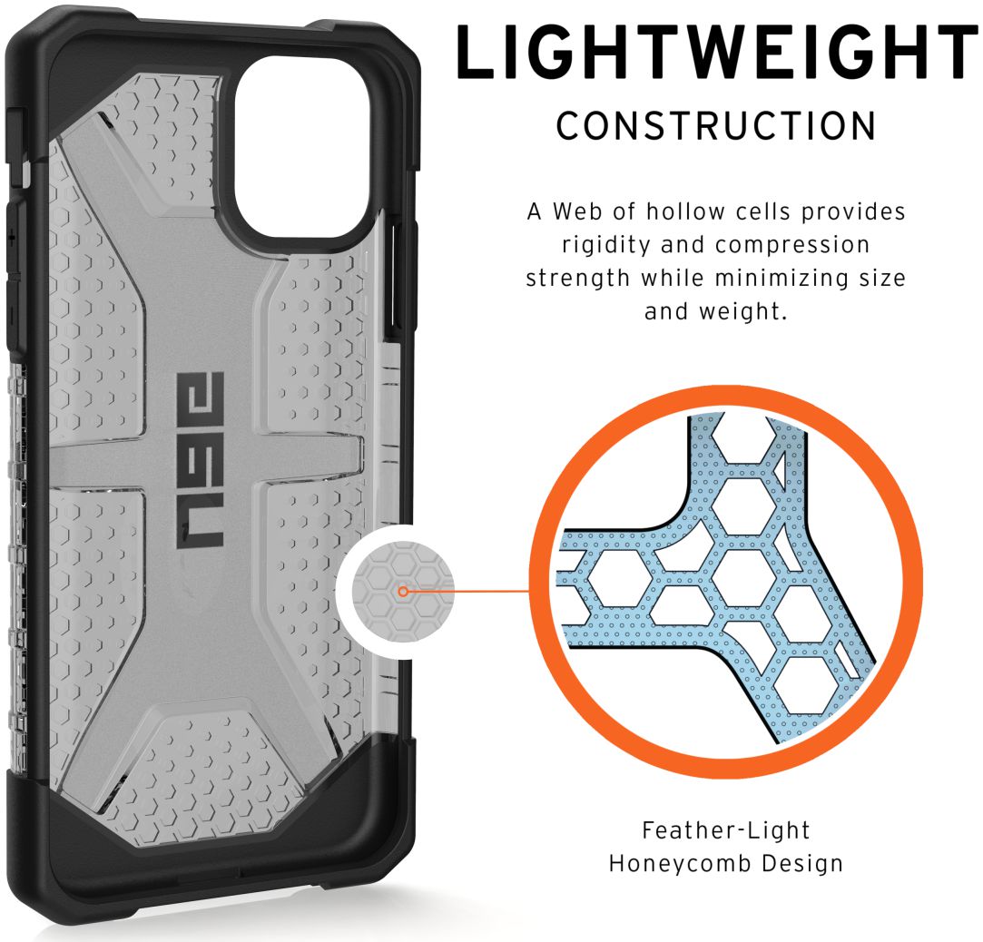 Urban Armor Gear Plasma Apple iPhone 11 Hoesje Ash afbeelding 3