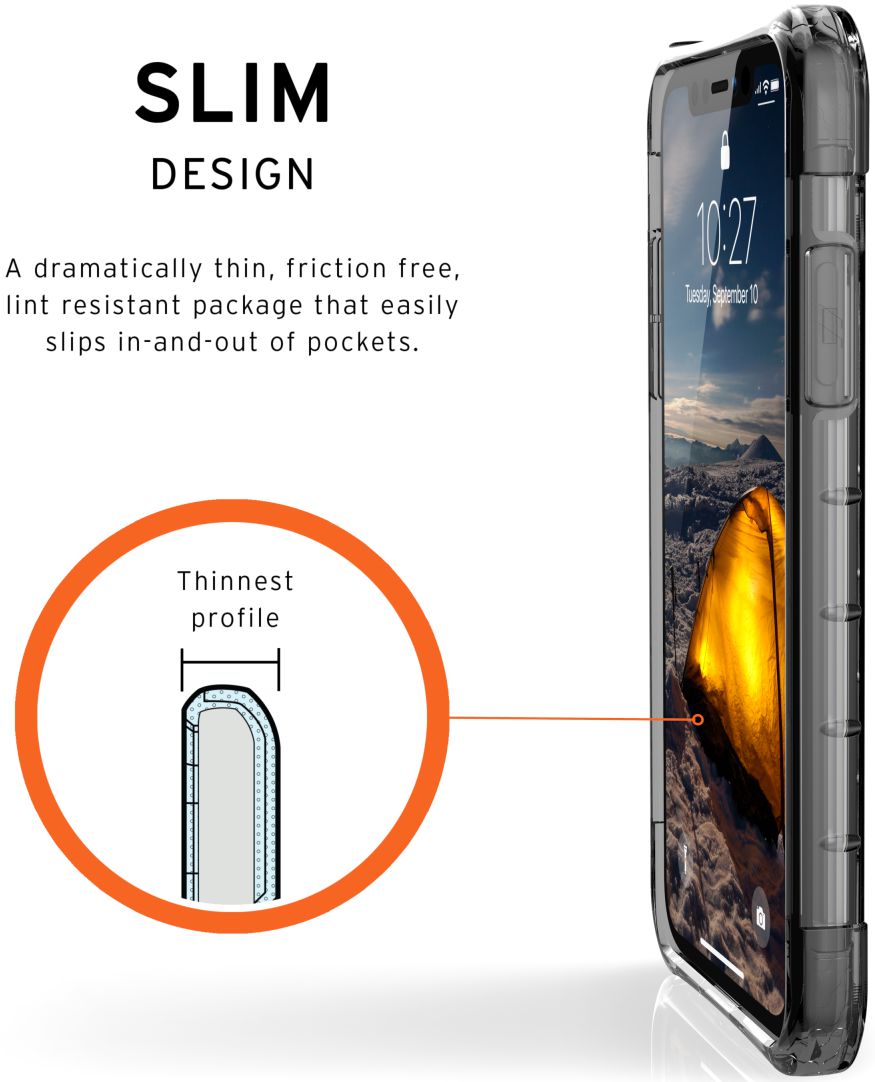 Urban Armor Gear Plyo Apple iPhone 11 Hoesje Ice afbeelding 4
