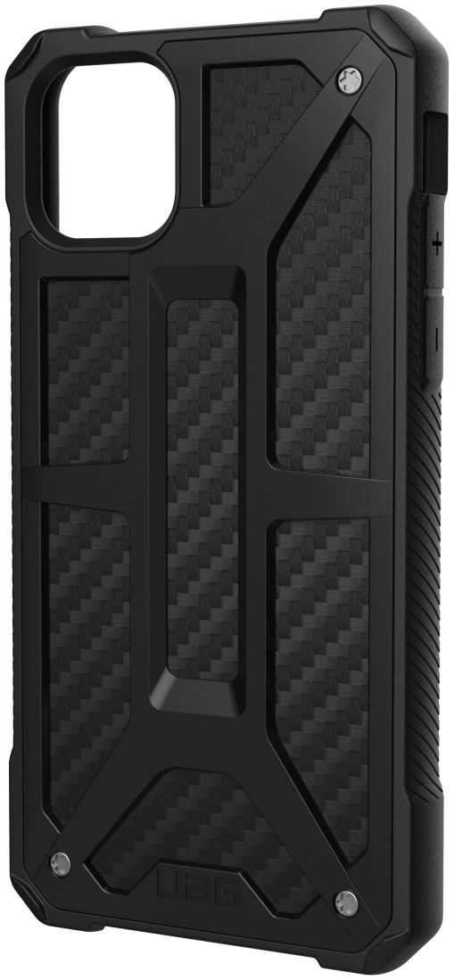 Urban Armor Gear Monarch Hoesje Apple iPhone 11 Pro Max Carbon Fiber afbeelding 9