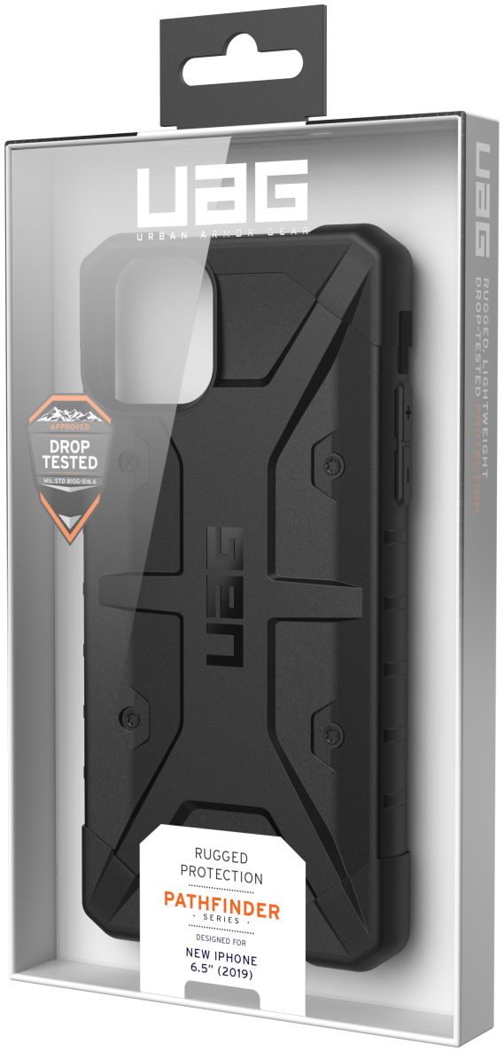 Urban Armor Gear Pathfinder Hoesje Apple iPhone 11 Pro Max Black afbeelding 13